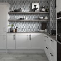 BIZOU - 0.57X5/10X12, WHITE/GRAY, POLISHED